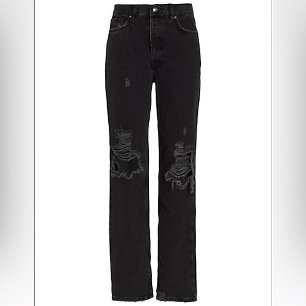 Free People The Lasso Jean - Black